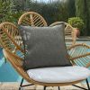 Housse de coussin extérieur 45x45 cm Polypropylène Nénuphar