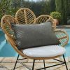 Housse de coussin extérieur 40x60 cm Polypropylène Nénuphar