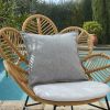 Housse de coussin extérieur 45x45 cm Polypropylène Galet