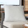 Housse de coussin extérieur 60x60 cm Polyester Quadri Eucalyptus