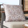 Housse de coussin extérieur 60x60 cm Polyester Nora