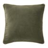 Coussin 45x45 cm Velours de coton Thym