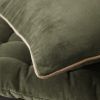 Coussin 45x45 cm Velours de coton Thym