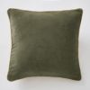 Coussin 45x45 cm Velours de coton Thym