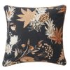 Coussin 45x45 cm Velours de coton Hazel Bleu