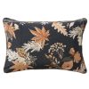 Coussin 40x60 cm Velours de coton Hazel Bleu
