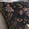 Coussin 40x60 cm Velours de coton Alix Bleu