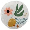 Coussin 40x40 cm Coton Absart avec broderies