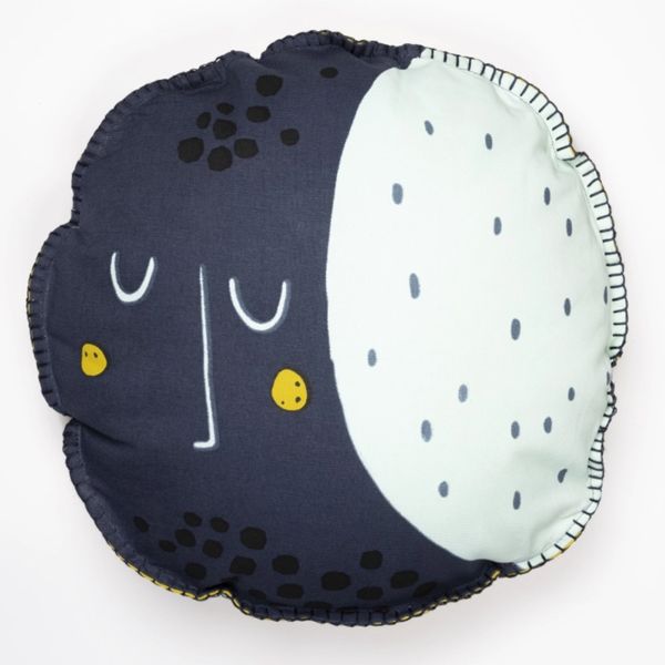 Coussin 40x40 cm Coton Astral avec point de cheval