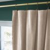 Rideau ajustable 140x270 cm velours de coton Pampa