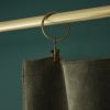 Rideau ajustable 140x270 cm velours de coton Thym