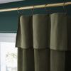 Rideau ajustable 140x270 cm velours de coton Thym