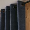 Rideau occultant polaire 140x180 cm Polyester Minuit