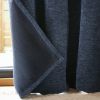 Rideau occultant polaire 140x180 cm Polyester Minuit