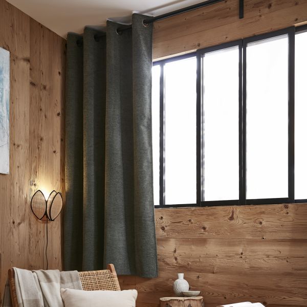 Rideau occultant polaire 140x180 cm Polyester Romarin