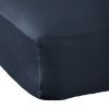 Drap housse 180x200 cm Bambou Minuit