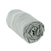 Drap housse 160x200 cm Bambou Eucalyptus