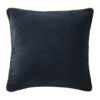 Coussin 45x45 cm Velours de coton César Minuit
