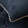Coussin 45x45 cm Velours de coton César Minuit