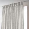 Rideau galon fronceur 140x240 cm Gaze de Coton Nuage