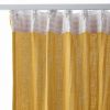Rideau galon fronceur 140x240 cm Gaze de Coton Safran