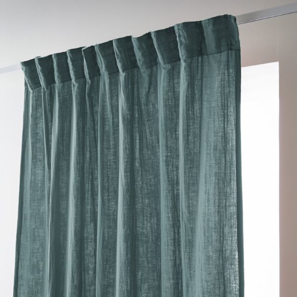 Rideau galon fronceur 140x240 cm Gaze de Coton Canard