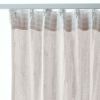 Rideau galon fronceur 140x240 cm Gaze de Coton Chantilly