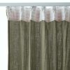 Rideau galon fronceur 140x240 cm Gaze de Coton Romarin