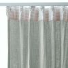 Rideau galon fronceur 140x240 cm Gaze de Coton Eucalyptus