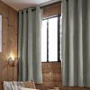 Rideau occultant polaire 140x180 cm Polyester Eucalyptus