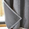 Rideau occultant polaire 140x240 cm Polyester Titane