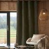 Rideau occultant polaire 140x240 cm Polyester Romarin