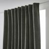 Rideau galon fronceur + polaire 140x260 cm Polyester Romarin