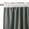 Rideau galon fronceur + polaire 140x260 cm Polyester Romarin