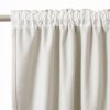 Rideau galon fronceur + polaire 140x260 cm Polyester Pampa