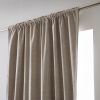Rideau galon fronceur + polaire 140x260 cm Polyester Lin