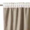 Rideau galon fronceur + polaire 140x260 cm Polyester Lin