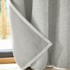 Rideau galon fronceur + polaire 140x260 cm Polyester Eucalyptus