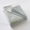 Rideau galon fronceur + polaire 140x260 cm Polyester Eucalyptus