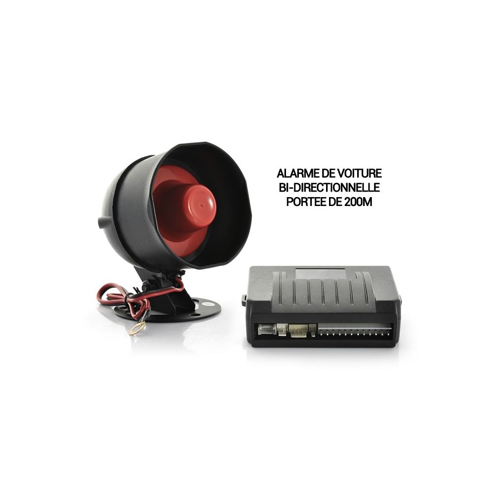 Alarme Auto - Achat Alarme bi-directionnelle pour voiture pas cher