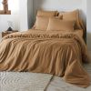 Housse de couette 220x240 cm Lyocell Camel