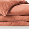 Housse de couette 240x260 cm Lyocell Terracotta