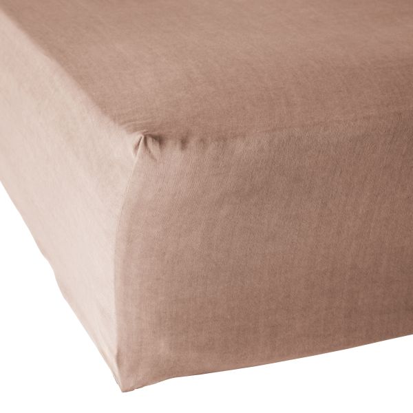 Drap housse 180x200 cm Lyocell Blush