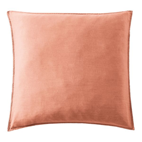 Taie d’oreiller 63x63 cm Lyocell Terracotta