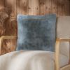 Coussin 45x45 cm Polyester Bleu Arctique