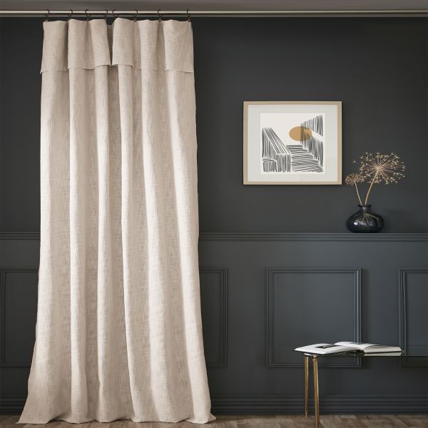 Rideau ajustable 140x270 cm Coton Pampa