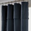 Rideau ajustable 140x270 cm Coton Minuit