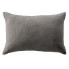 Coussin 40x60 cm Coton Ardoise