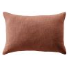 Coussin 40x60 cm Coton Terracotta