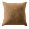 Coussin 60x60 cm Coton Camel